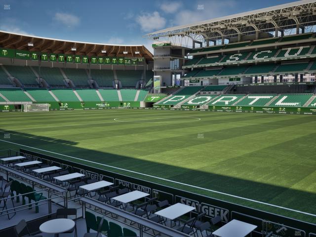 Providence Park - Section 121 Seat View