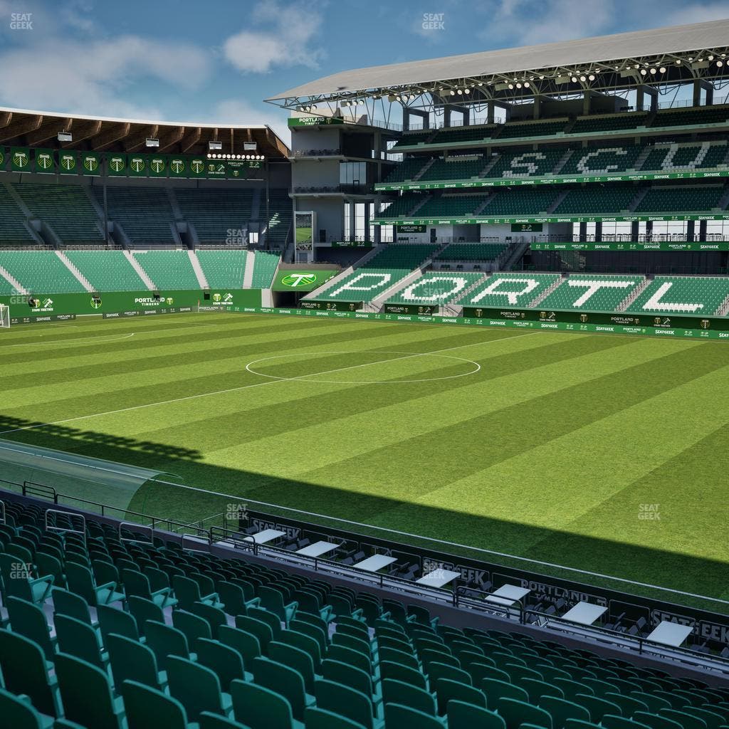 Providence Park - Section 121 Seat View