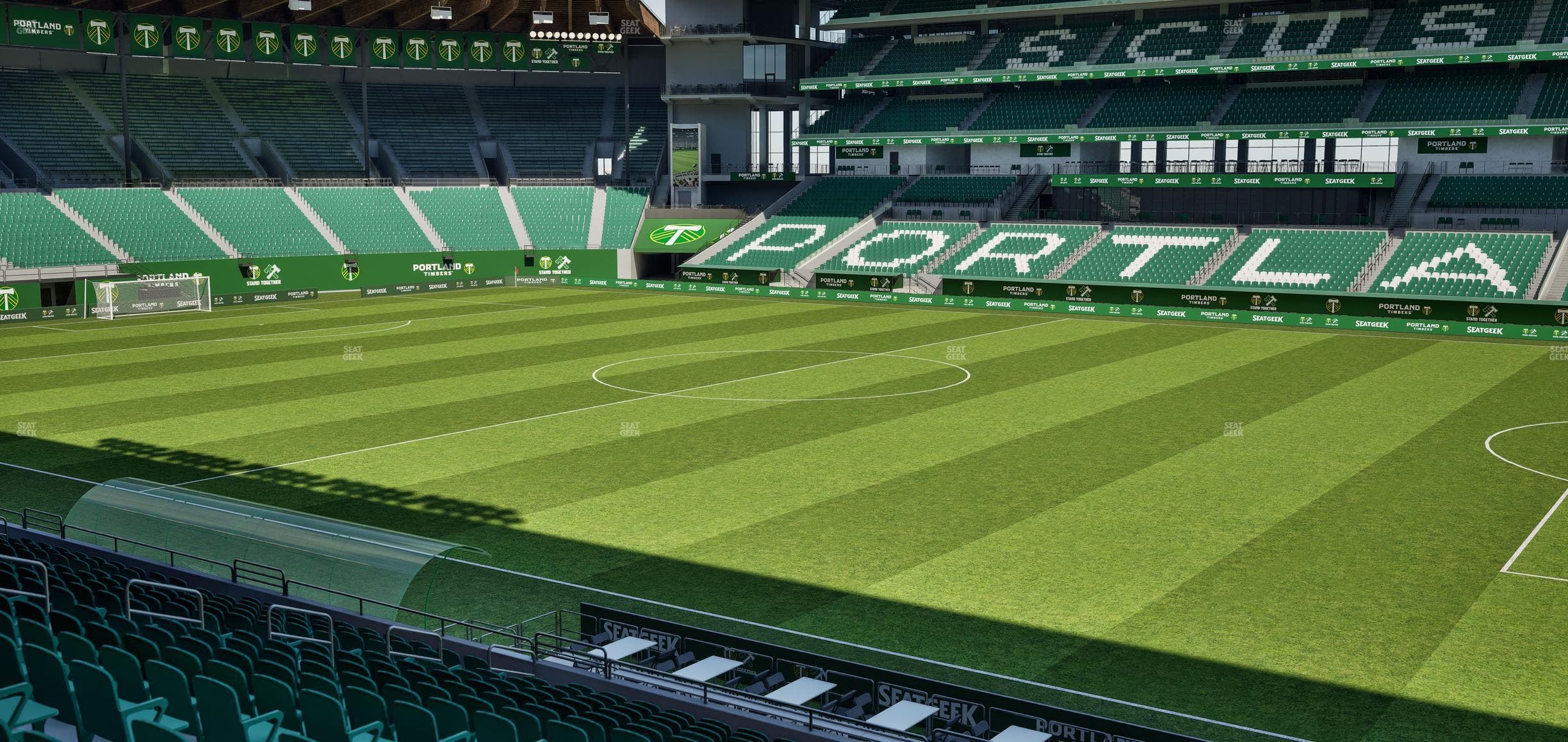 Providence Park - Section 121 Seat View