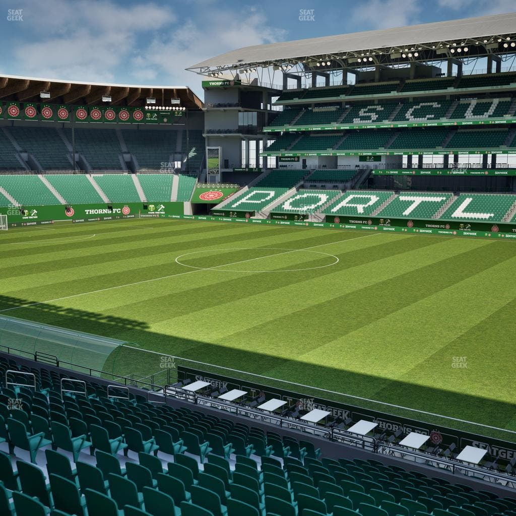 Providence Park - Section 121 Seat View