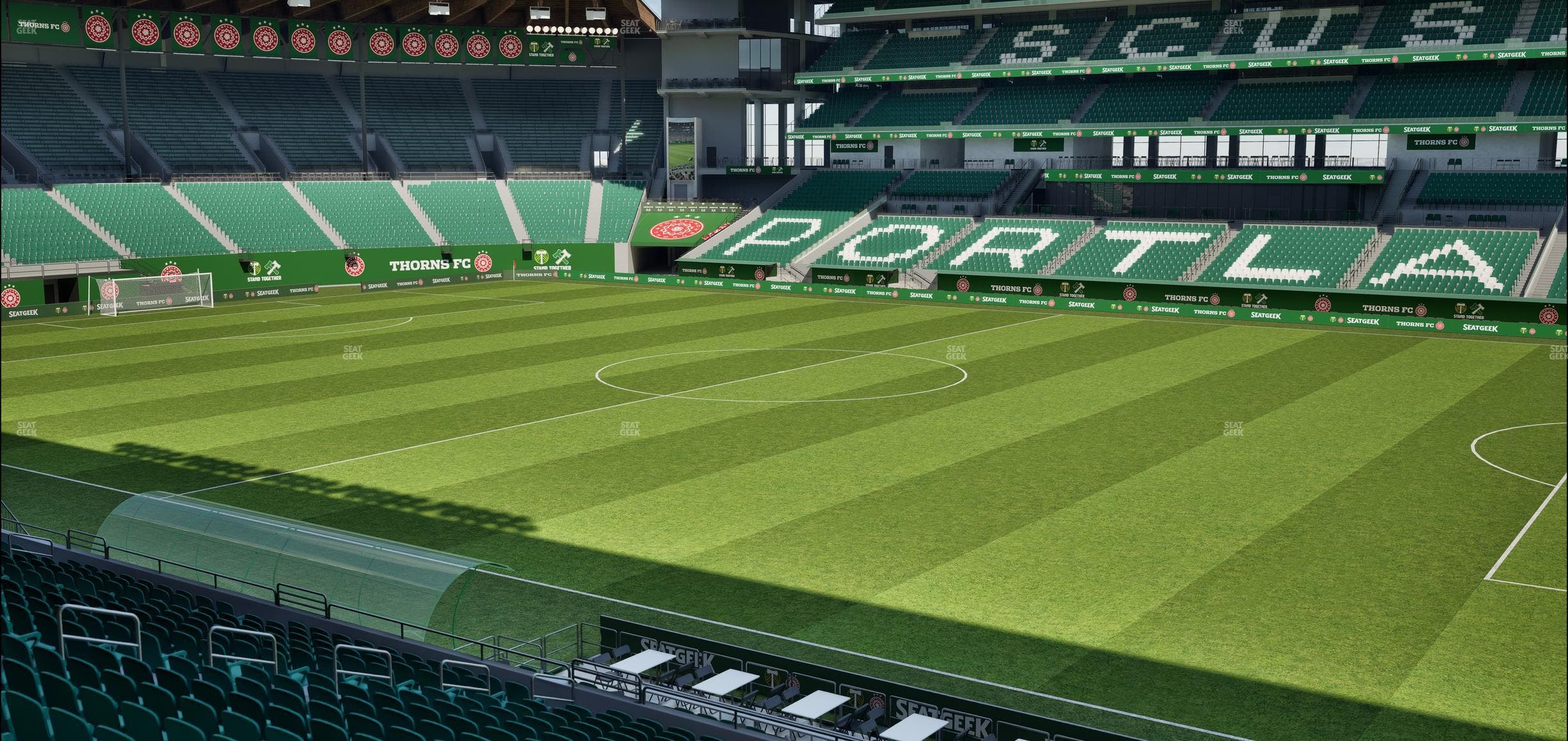 Providence Park - Section 121 Seat View