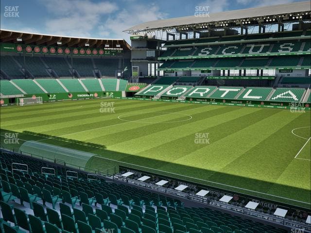 Providence Park - Section 121 Seat View