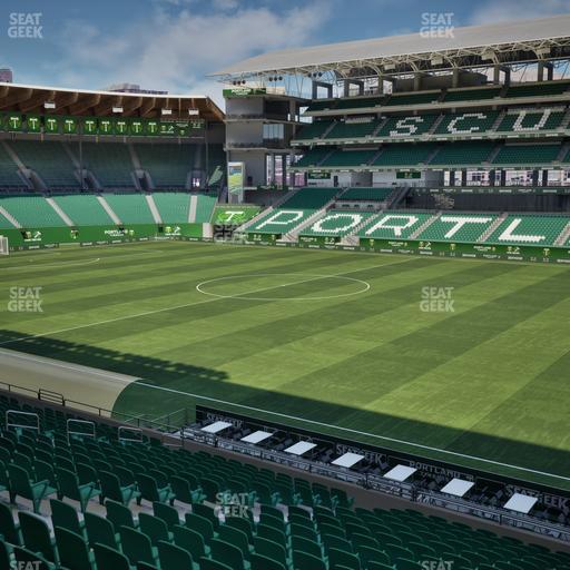Providence Park - Section 121 Seat View