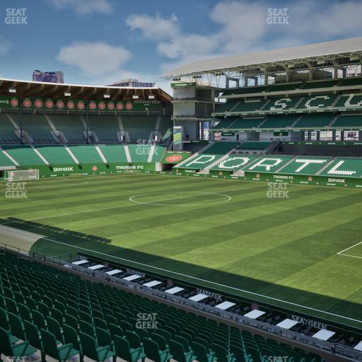 Providence Park - Section 122 Seat View