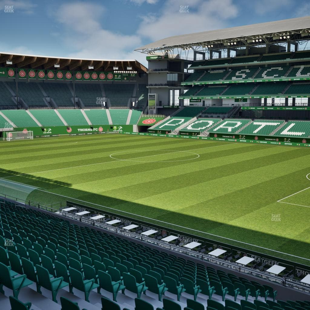 Providence Park - Section 122 Seat View