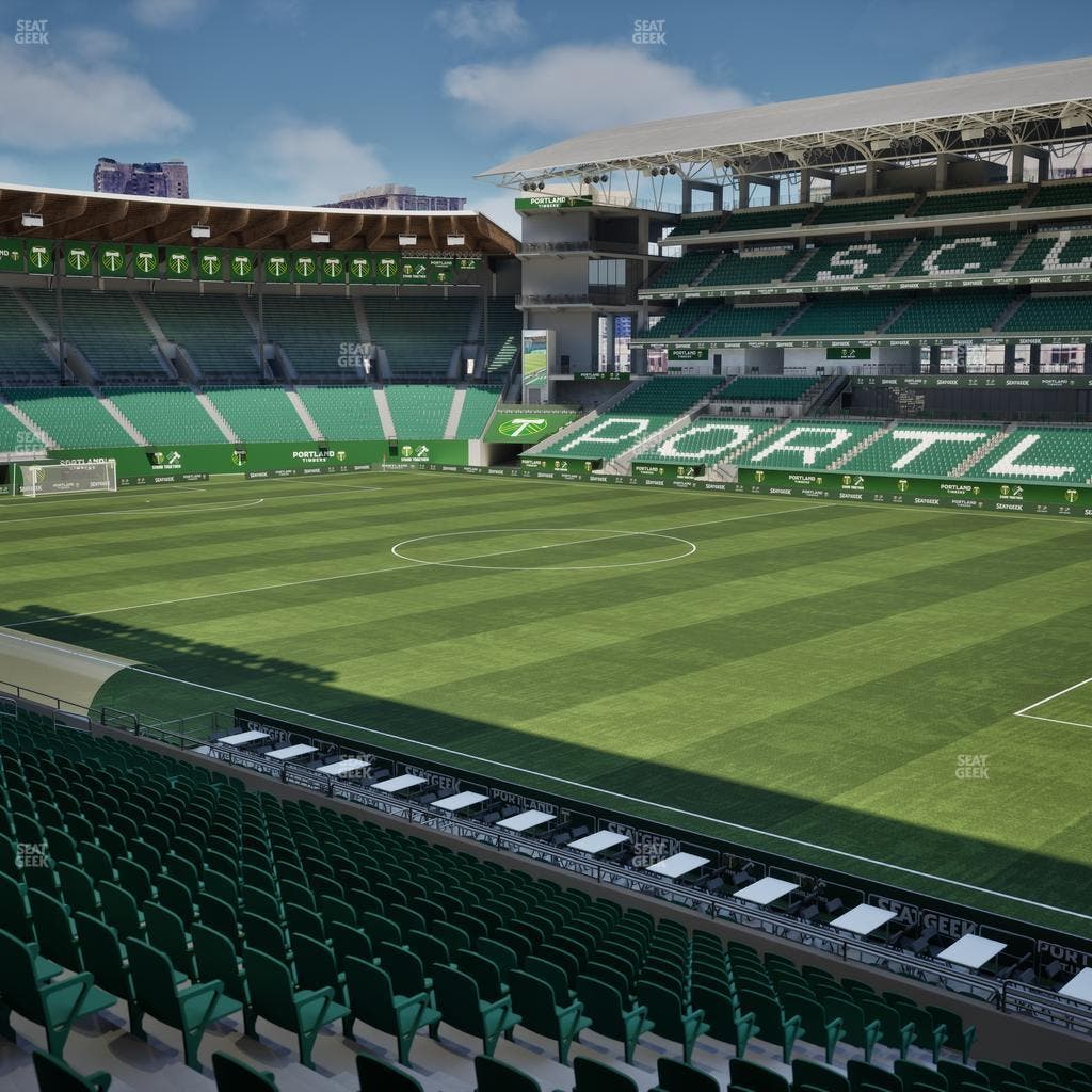 Providence Park - Section 122 Seat View