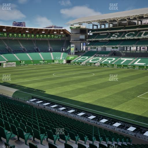 Providence Park - Section 122 Seat View