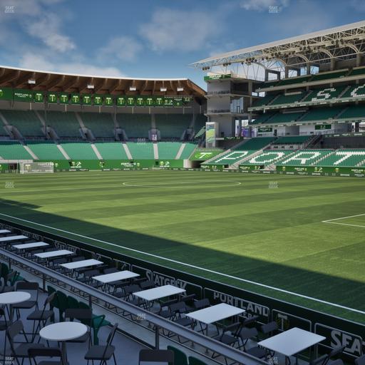 Providence Park - Section 122 Seat View