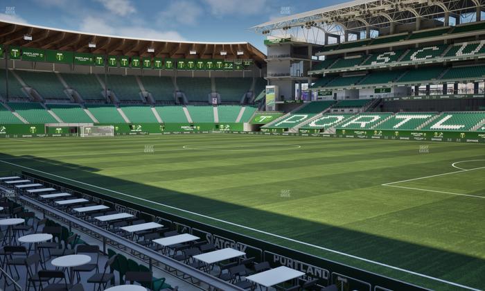 Providence Park - Section 122 Seat View