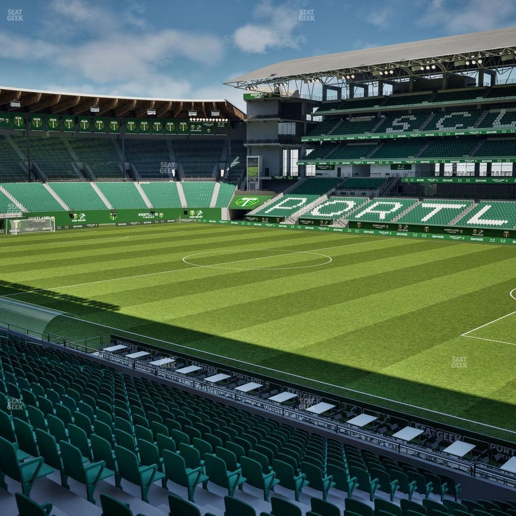 Providence Park - Section 122 Seat View