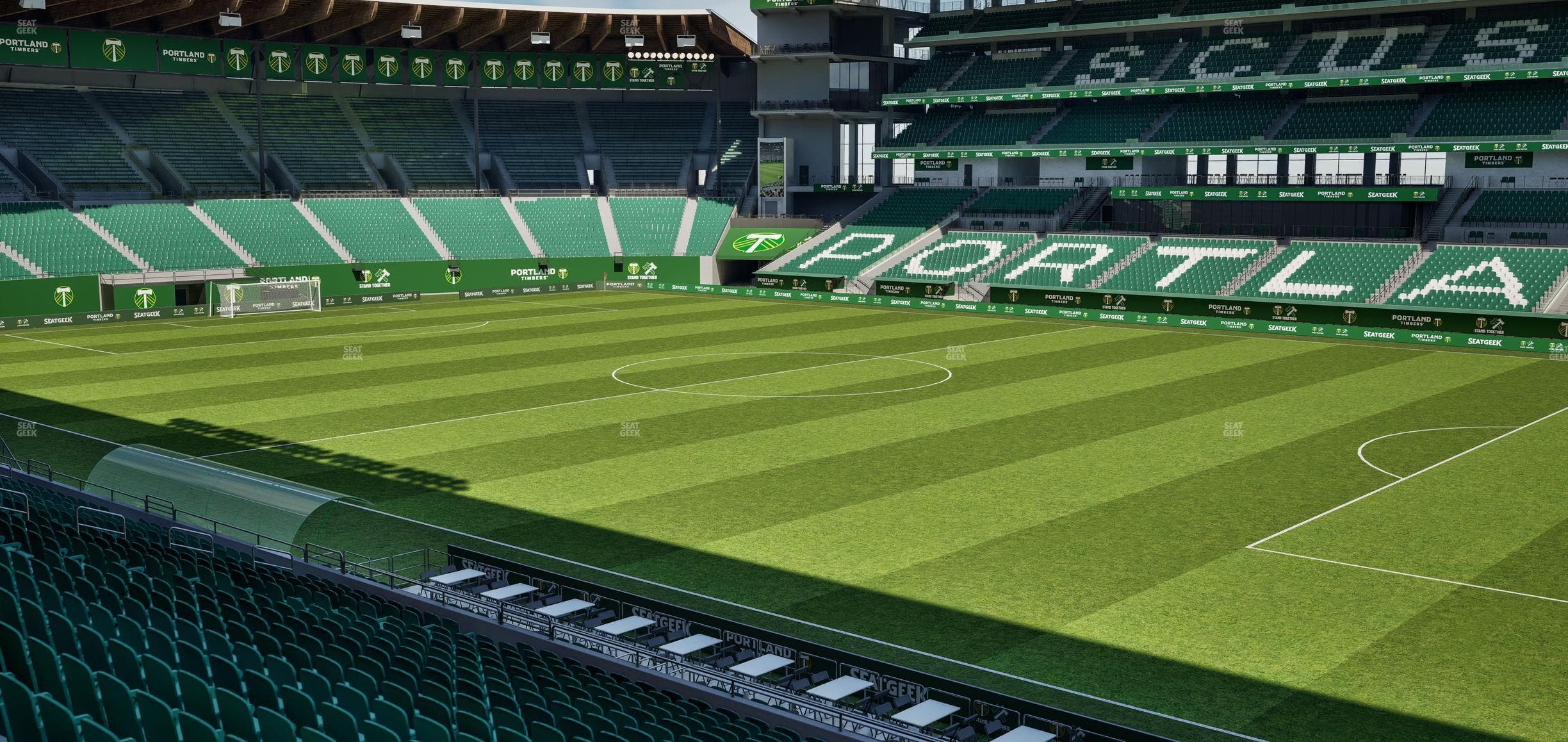 Providence Park - Section 122 Seat View