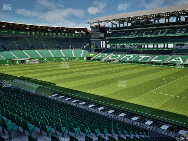 Providence Park - Section 122 Seat View