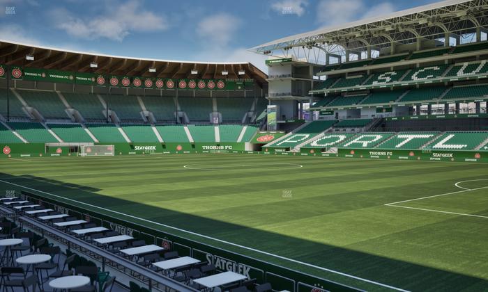 Providence Park - Section 122 Seat View