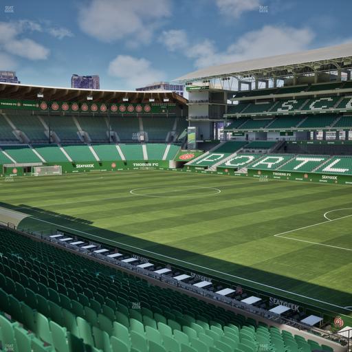 Providence Park - Section 123 Seat View