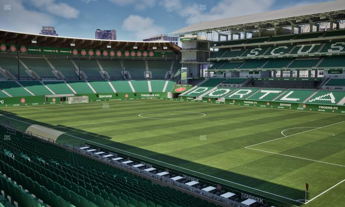 Providence Park - Section 123 Seat View