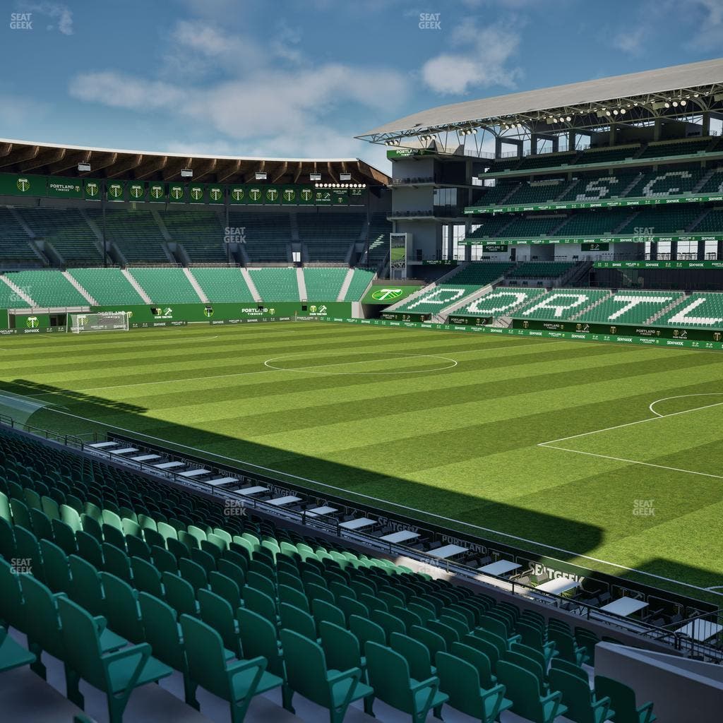 Providence Park - Section 123 Seat View