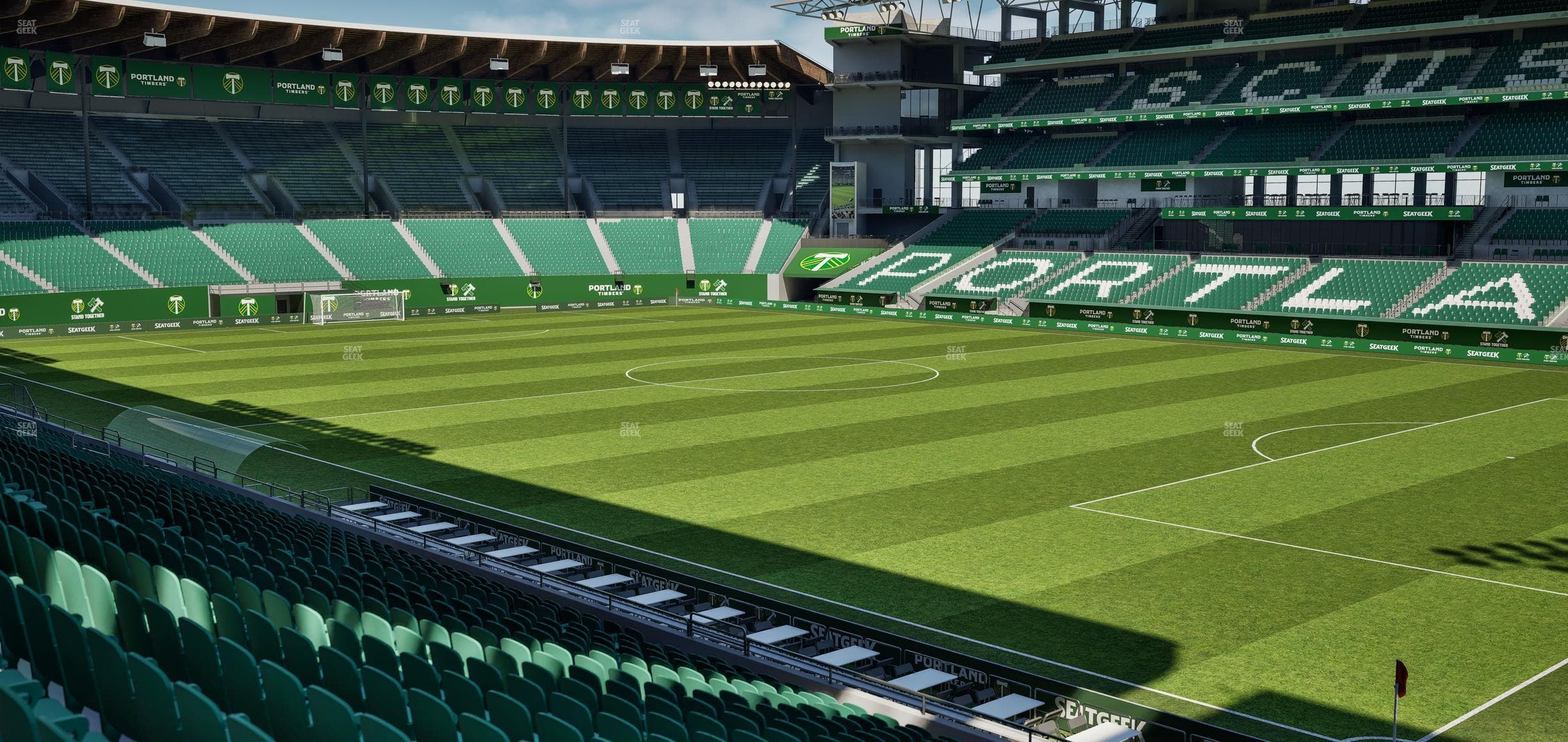 Providence Park - Section 123 Seat View