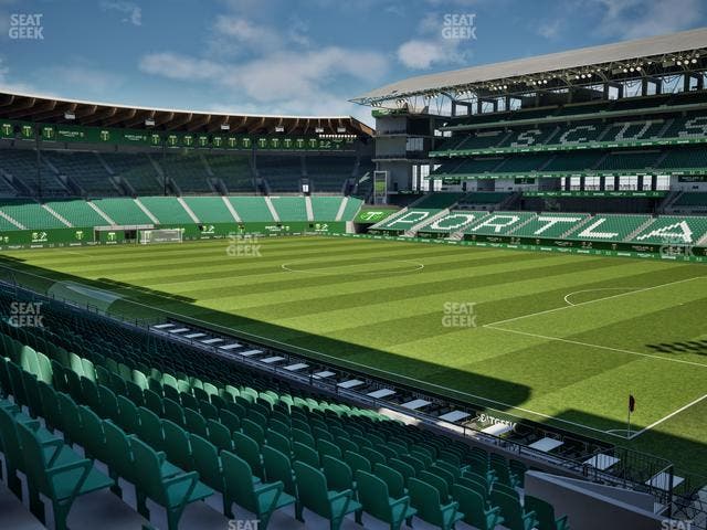 Providence Park - Section 123 Seat View