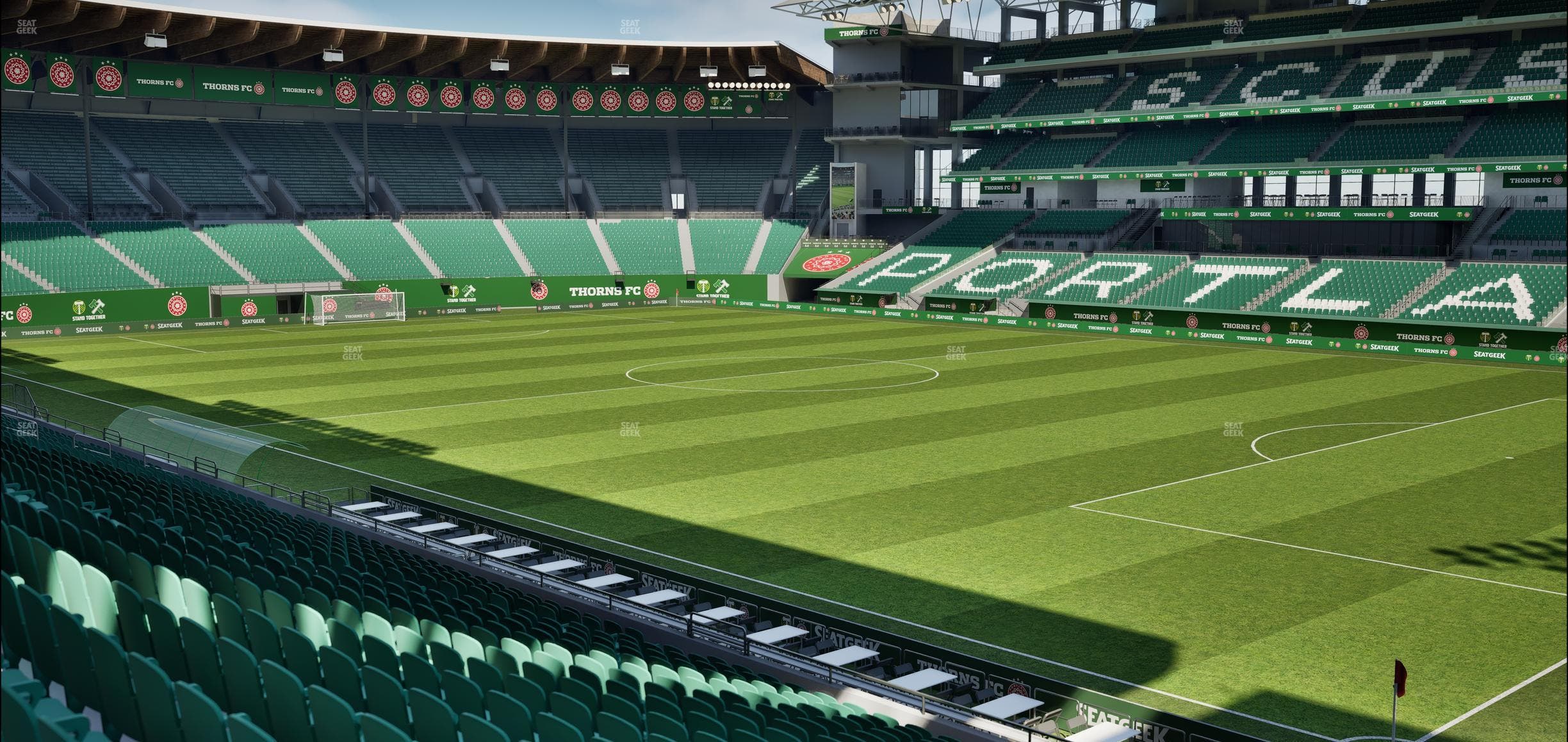 Providence Park - Section 123 Seat View