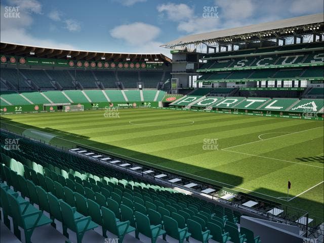 Providence Park - Section 123 Seat View