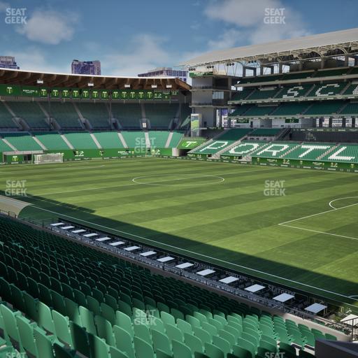 Providence Park - Section 123 Seat View