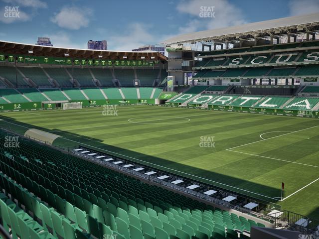 Providence Park - Section 123 Seat View