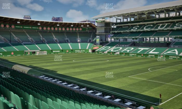 Providence Park - Section 123 Seat View
