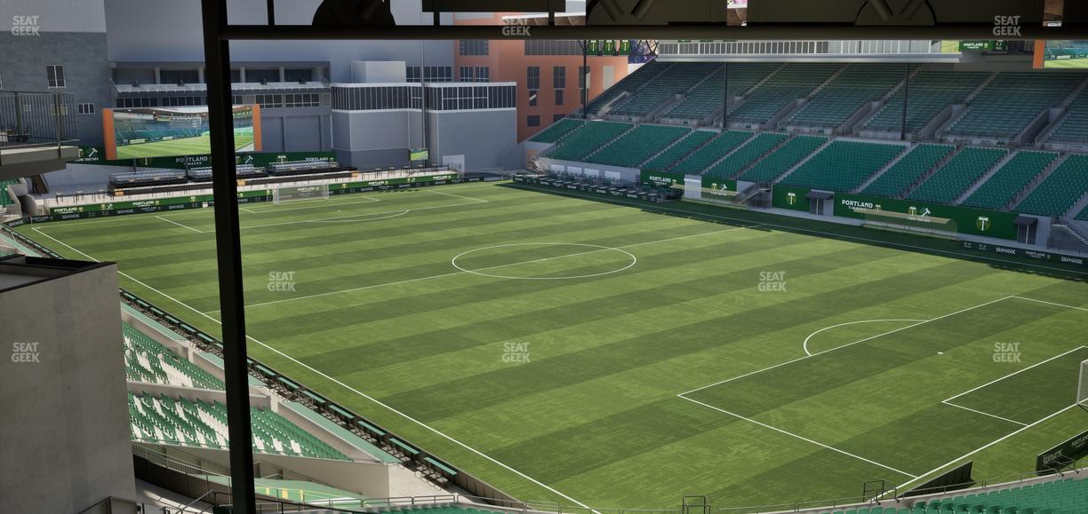 Providence Park - Section 202 Seat View
