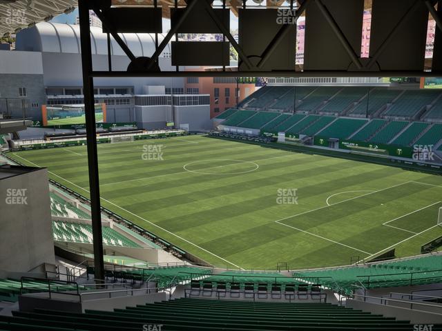 Providence Park - Section 202 Seat View