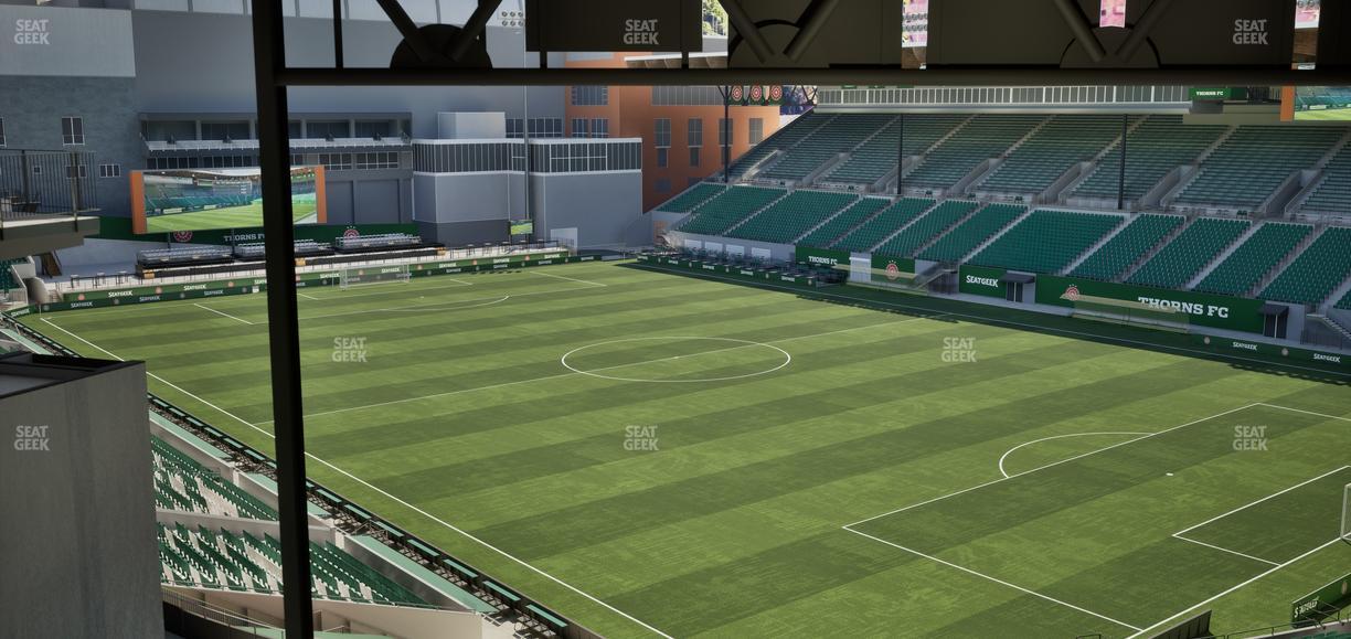 Providence Park - Section 202 Seat View