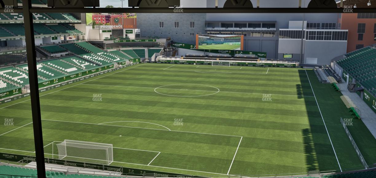 Providence Park - Section 209 Seat View