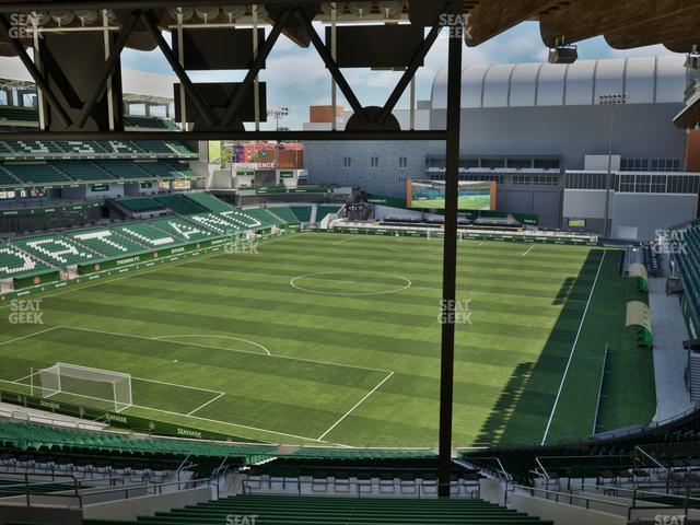 Providence Park - Section 210 Seat View