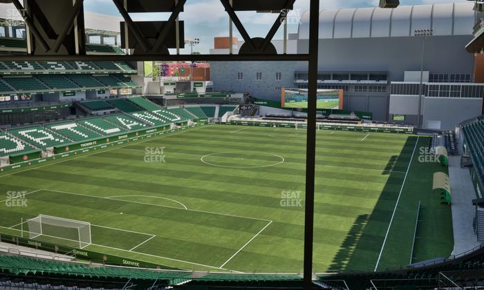 Providence Park - Section 210 Seat View