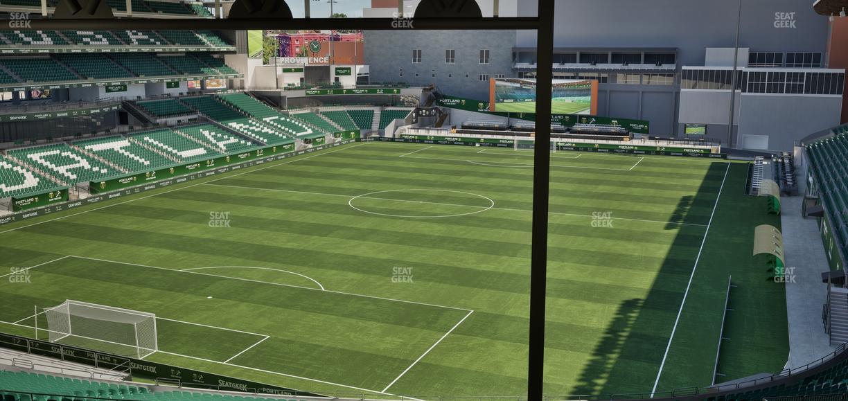 Providence Park - Section 210 Seat View