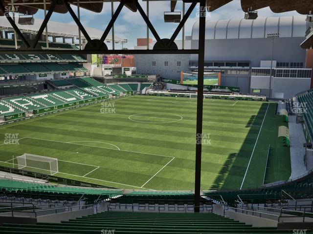 Providence Park - Section 210 Seat View