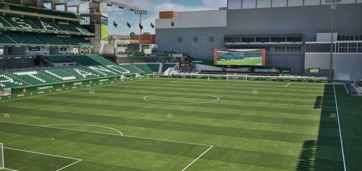 Providence Park - Section 210 Seat View