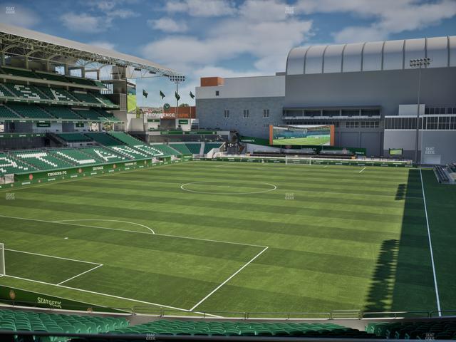Providence Park - Section 210 Seat View