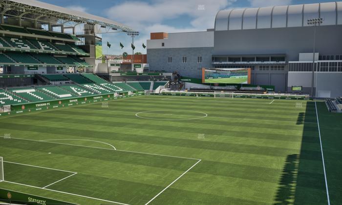 Providence Park - Section 210 Seat View