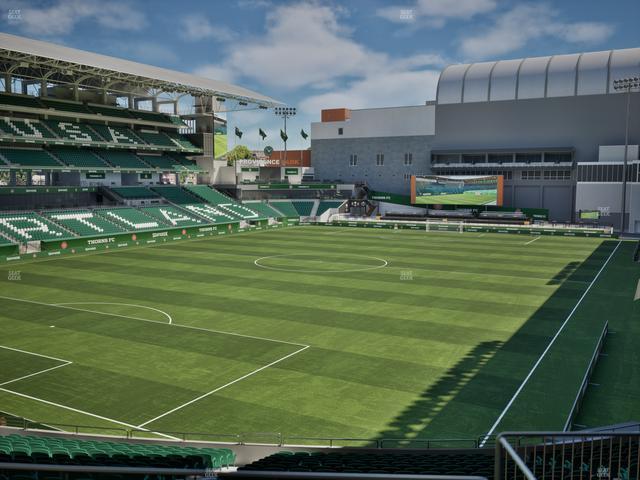 Providence Park - Section 211 Seat View