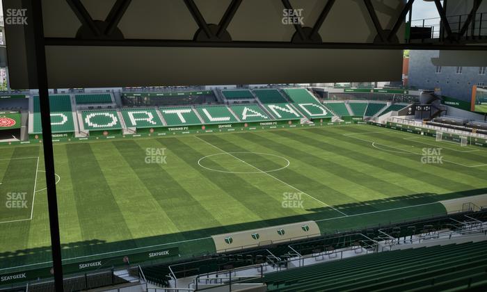 Providence Park - Section 215 Seat View