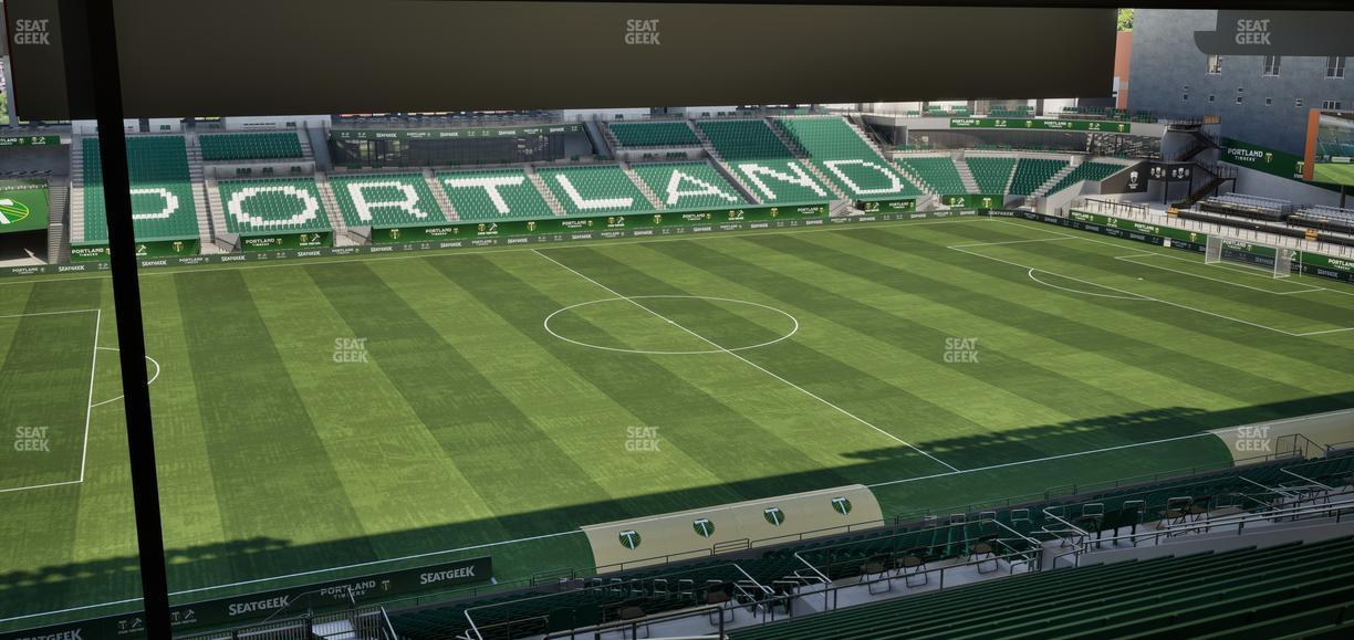 Providence Park - Section 215 Seat View