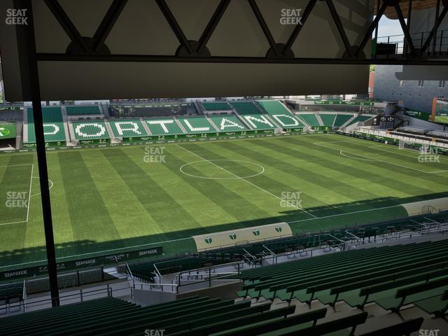 Providence Park - Section 215 Seat View