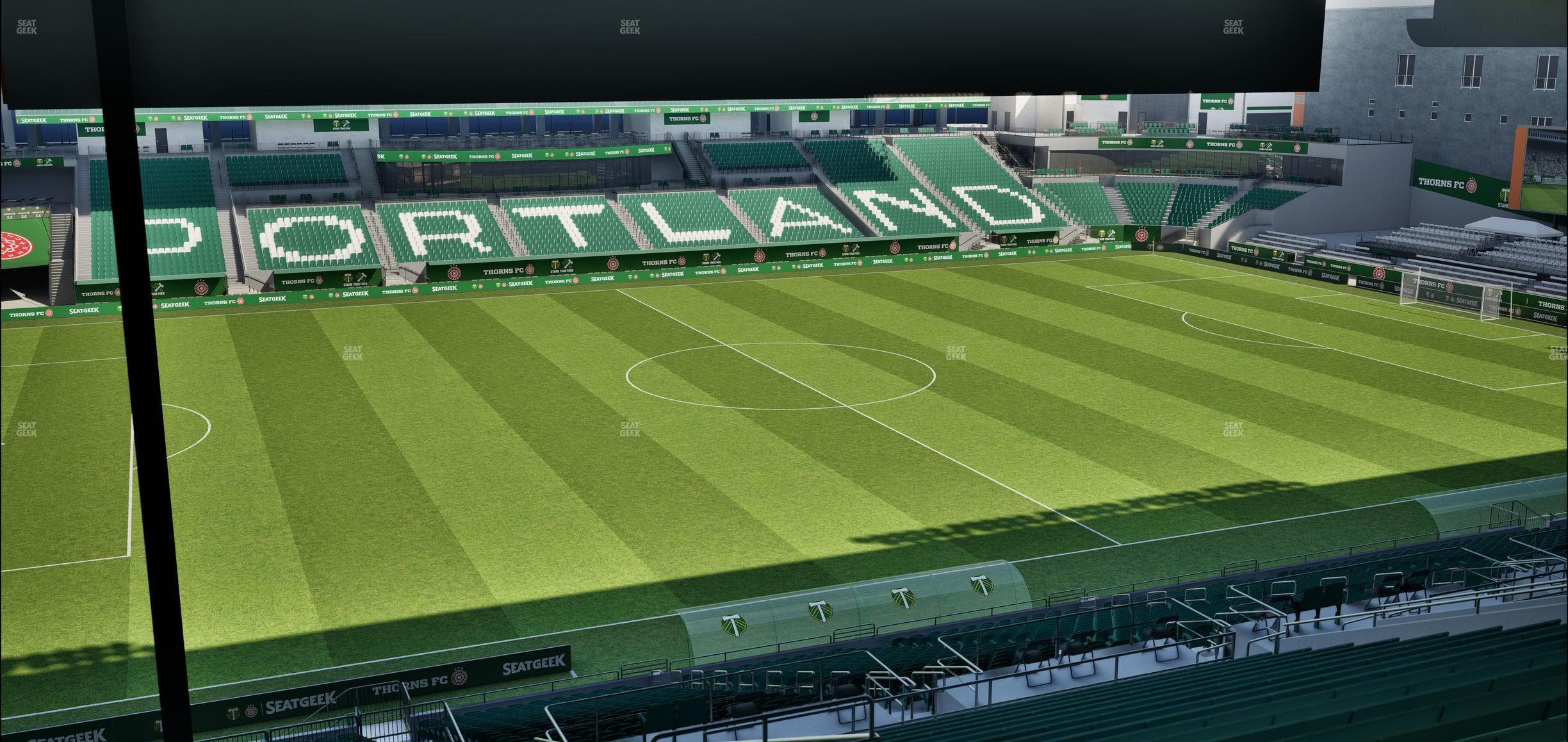 Providence Park - Section 215 Seat View