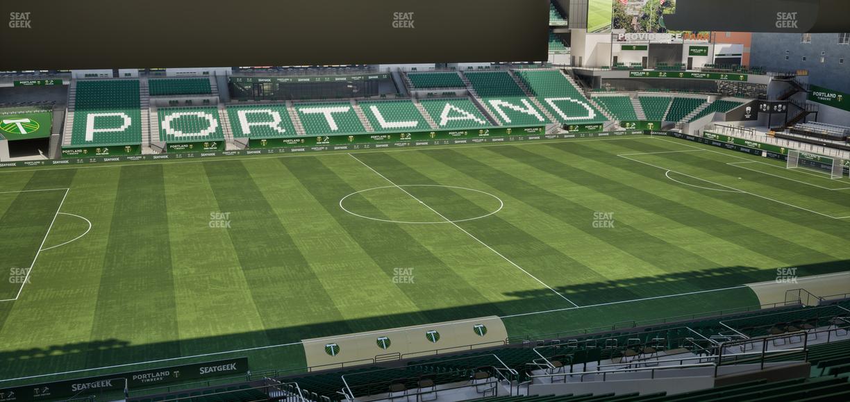 Providence Park - Section 216 Seat View