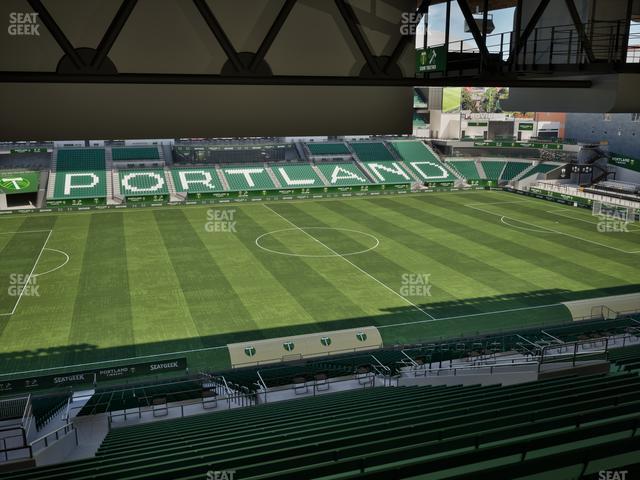 Providence Park - Section 216 Seat View