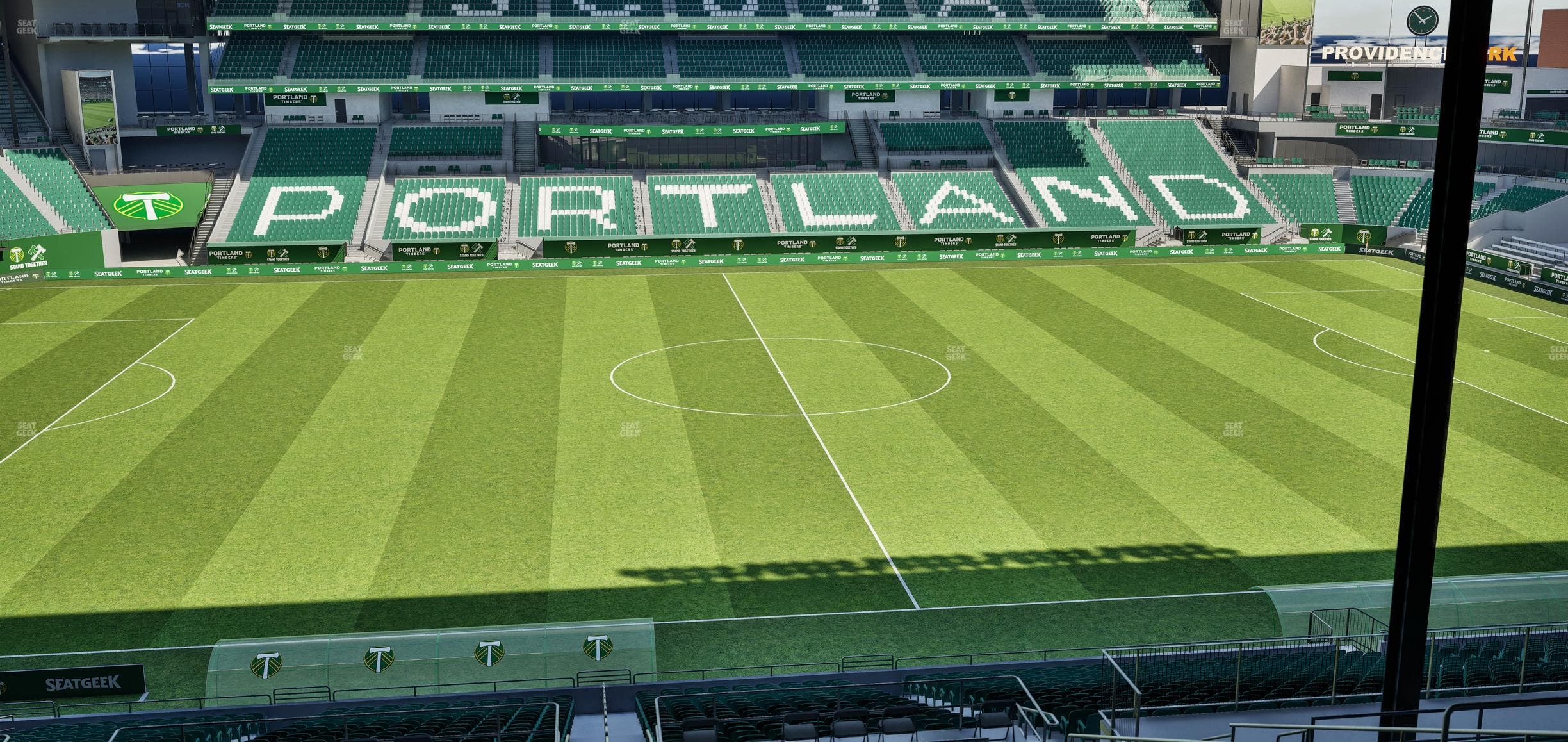 Providence Park - Section 217 Seat View