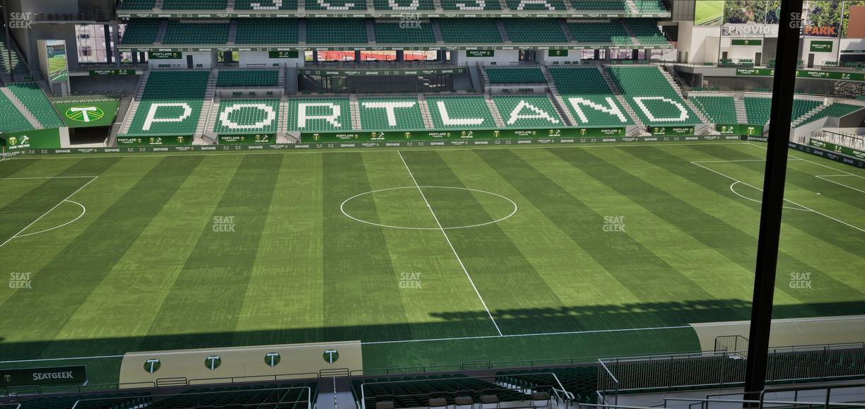 Providence Park - Section 217 Seat View