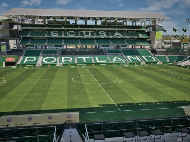 Providence Park - Section 217 Seat View