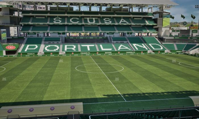 Providence Park - Section 217 Seat View