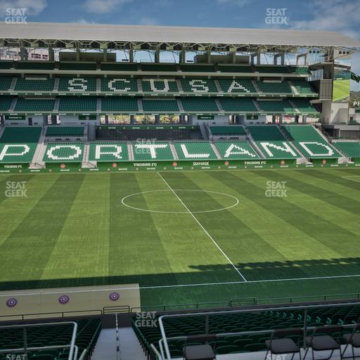 Providence Park - Section 217 Seat View